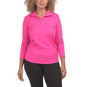 BOGNER FIRE & ICE Pink Medita Fleece First Layer Ski Top
